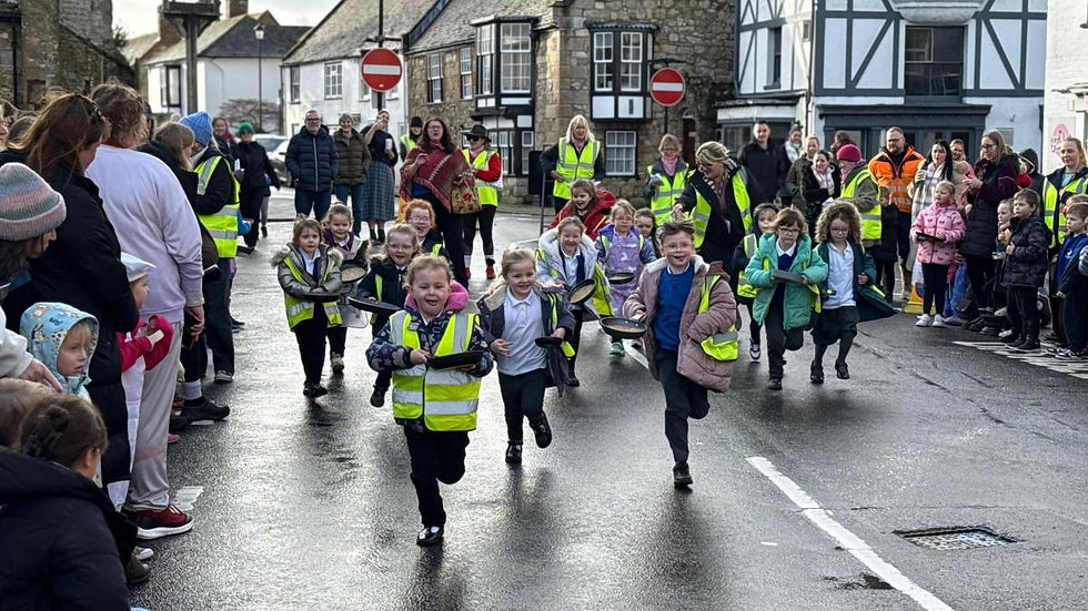 SHROVE TUESDAY PANCAKE RACES