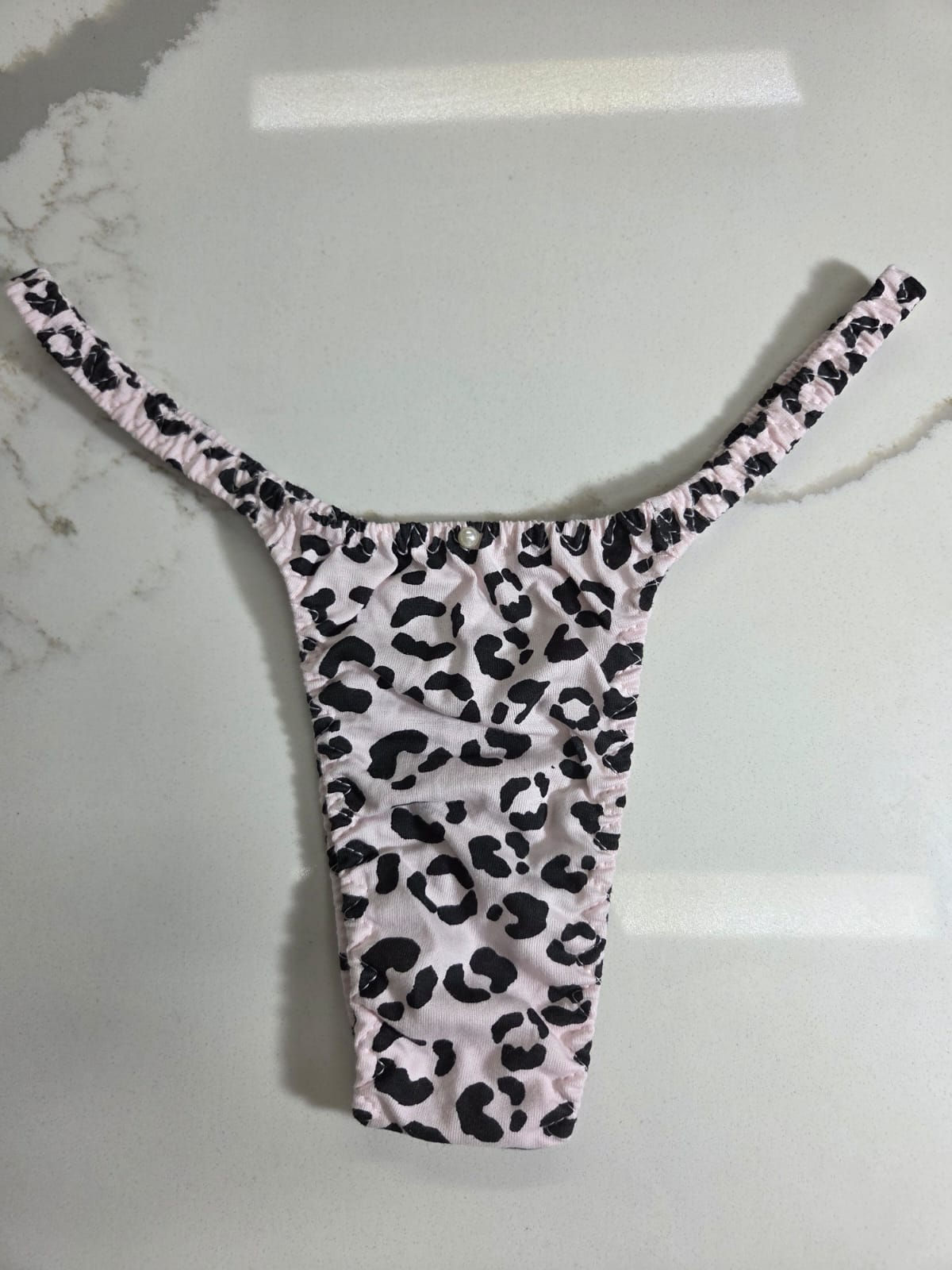 Calcinha Estampa de Personalidade Oncinha Rosa - FLUFLU