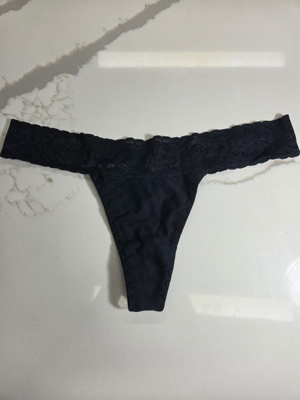 Calcinha Renda Preta - FLUFLU