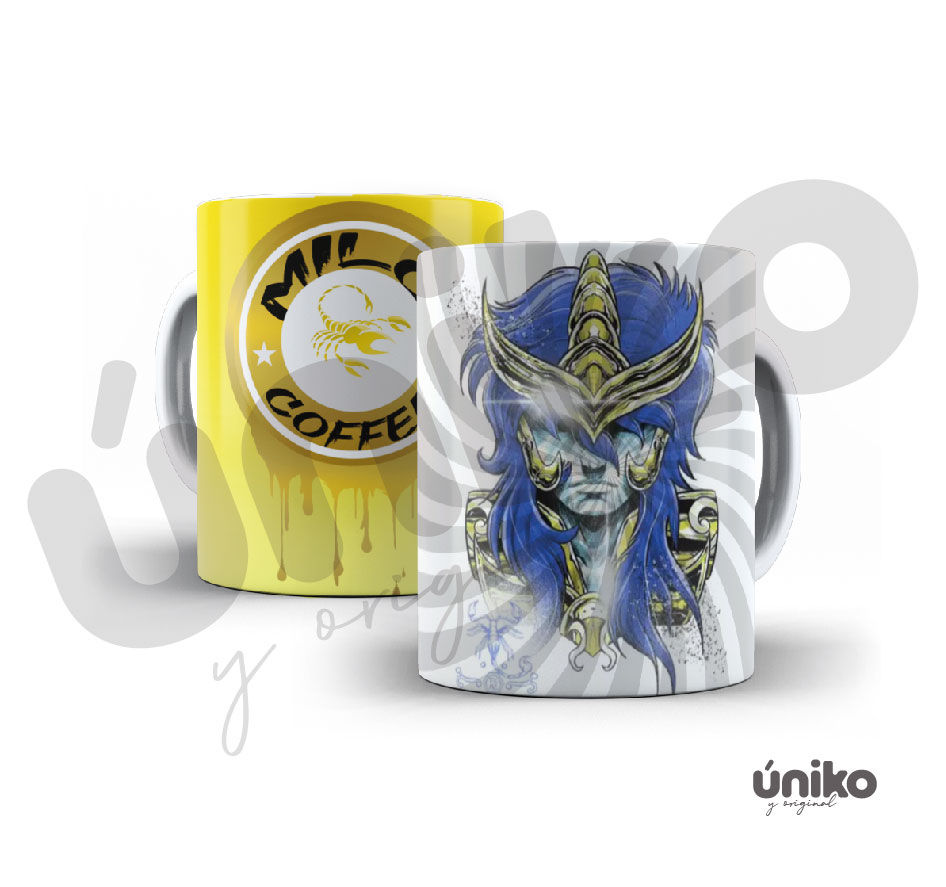 Miniatura: Mug Caballeros del zodiaco colección #3