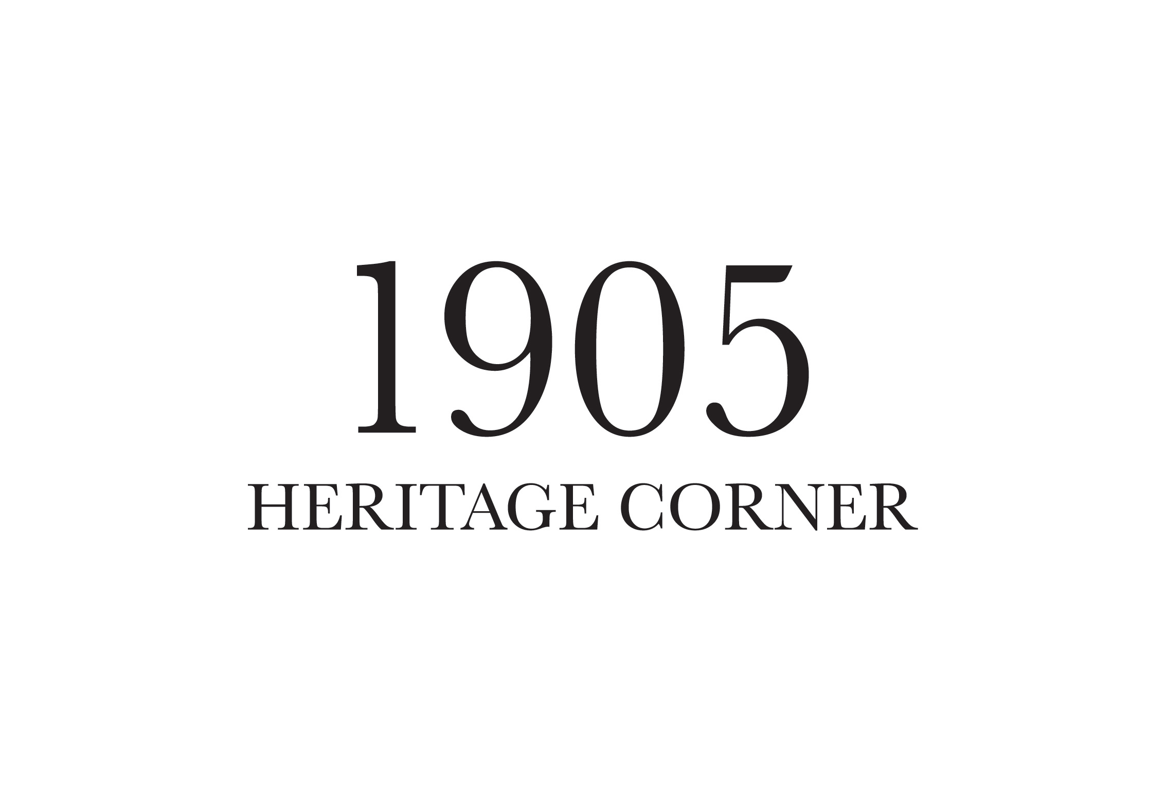 Writer: 1905 Heritage Corner