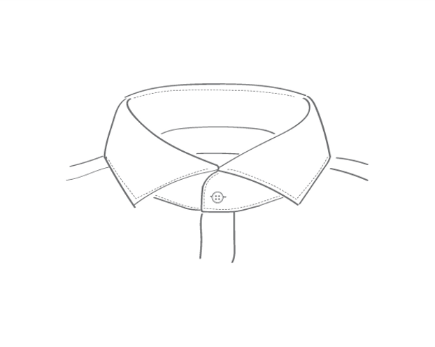 icona colletto francese per camicia