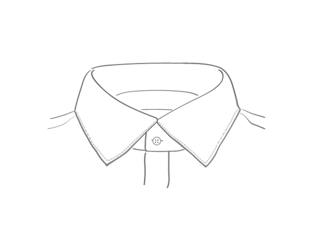 icona colletto italiano per camicia