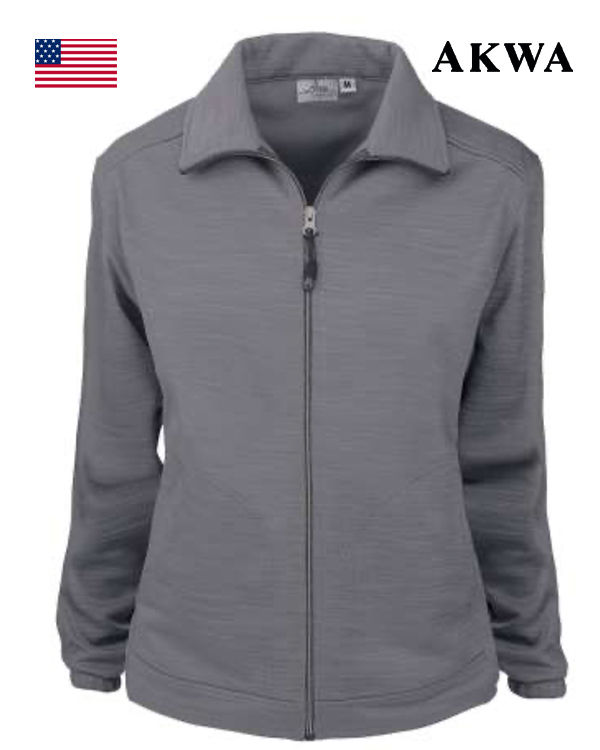 Thumbnail: 645-TSF Ladies' Tiger Stripe Soft Shell Fleece Full Zip Jacket