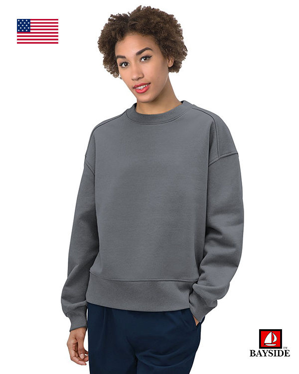 Thumbnail: 7702 – Woman's Crewneck Fleece