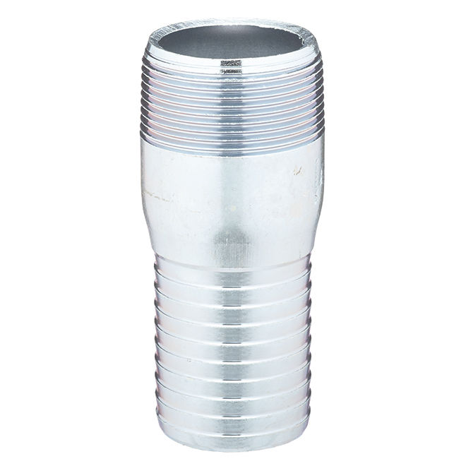 Adaptateur mâle à insertion, acier galvanisé, 1 1/2" x 1 1/2''
