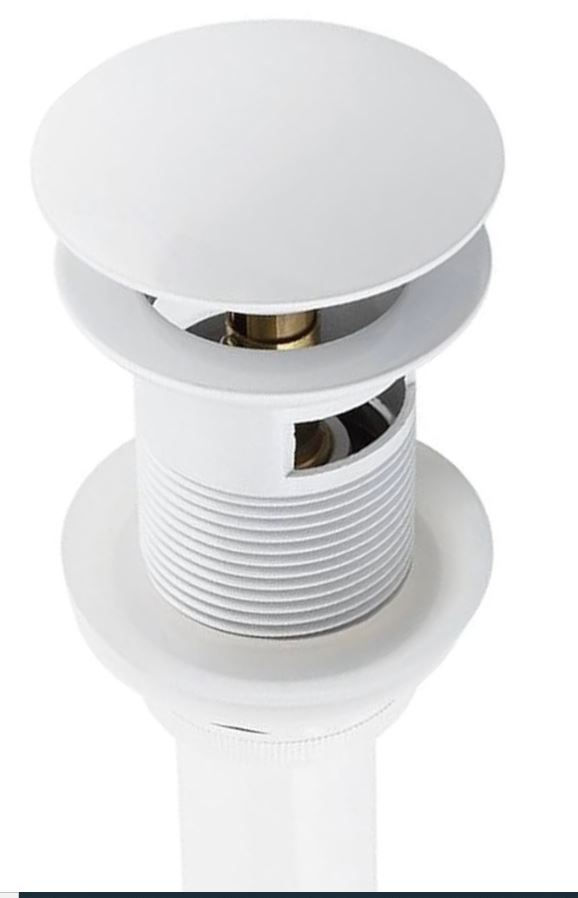 Rubi DRAIN DE BAIN AVEC BOUTON POUSOIR (GARNITURE SEULEMENT)
