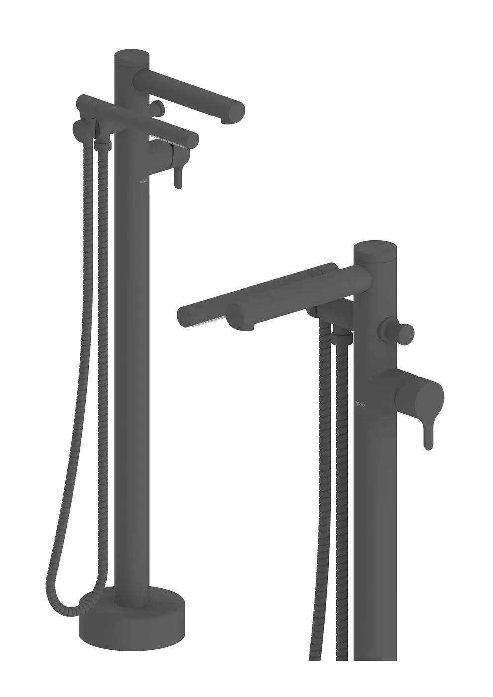 Tenzo Robinet sur pied pour bain auto-portant