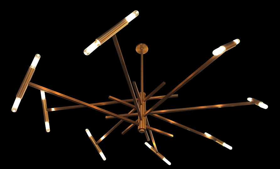 Spirale, Ceiling Fixture, Custom Lighting, Hand Made, America Made, Brass, Lighting, High End Light Fixture, Light Fixture