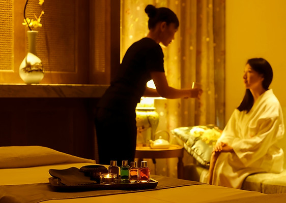 Massage at client home.