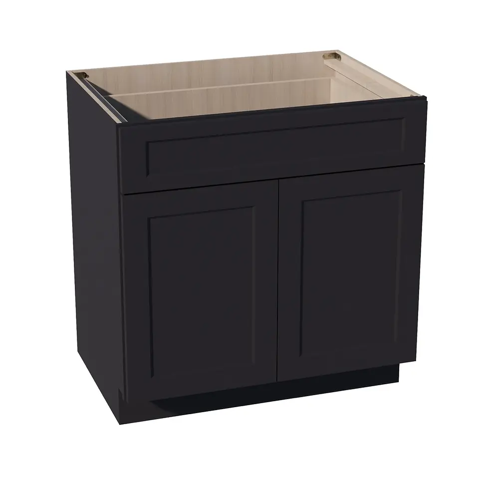 Thumbnail: Base Cabinet - Full Height Door-33"W x 34-1/2"H x 24"D - 2D, 1S