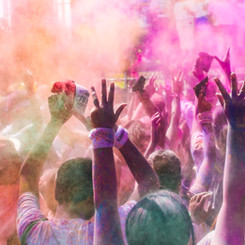 Les gens de couleur Run