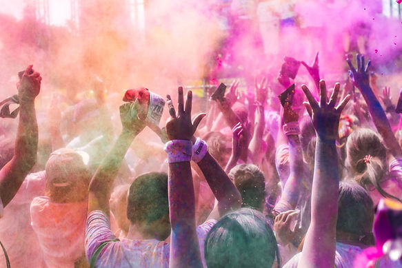 Les gens de couleur Run