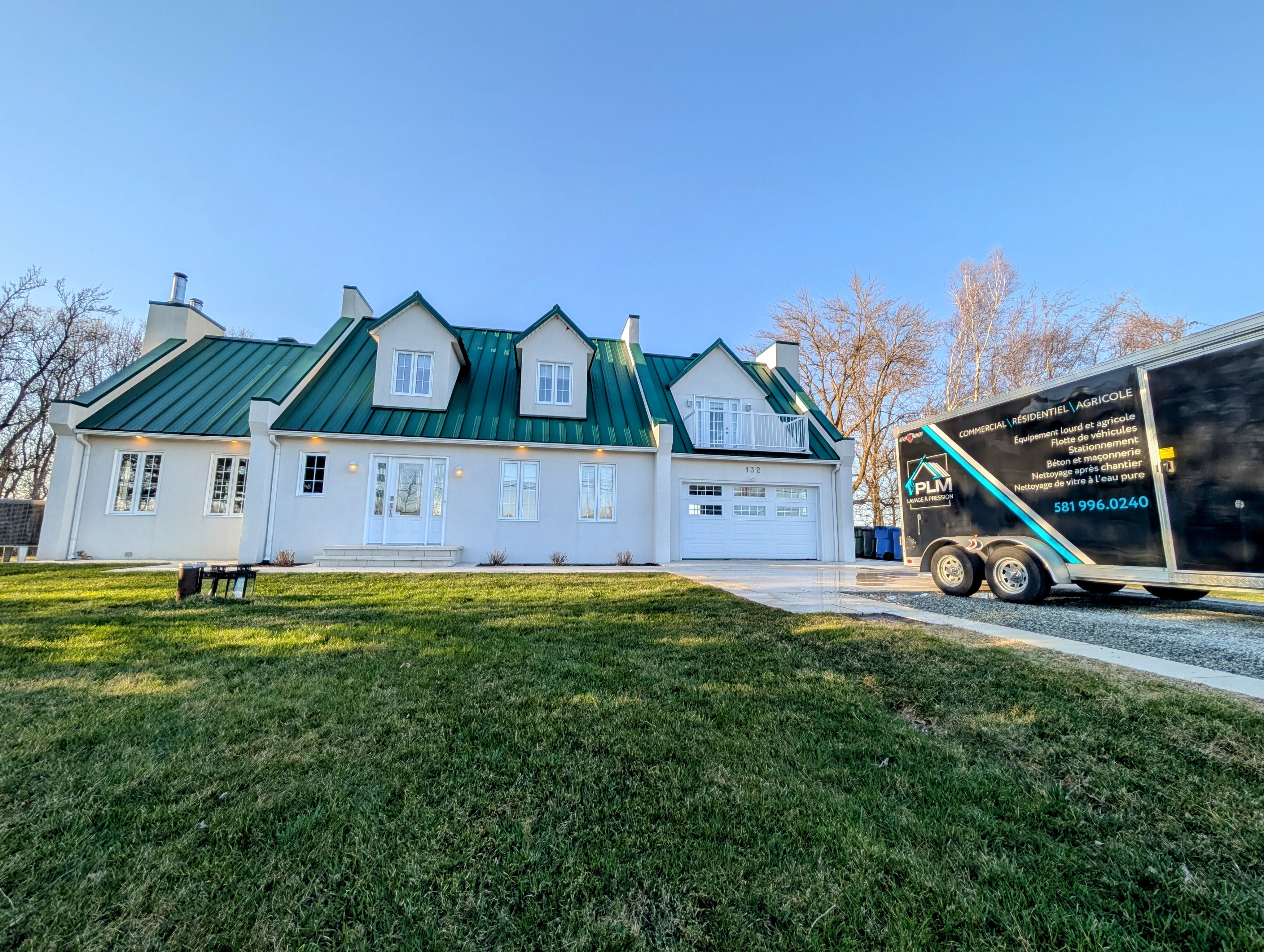 nettoyage façade maison Québec