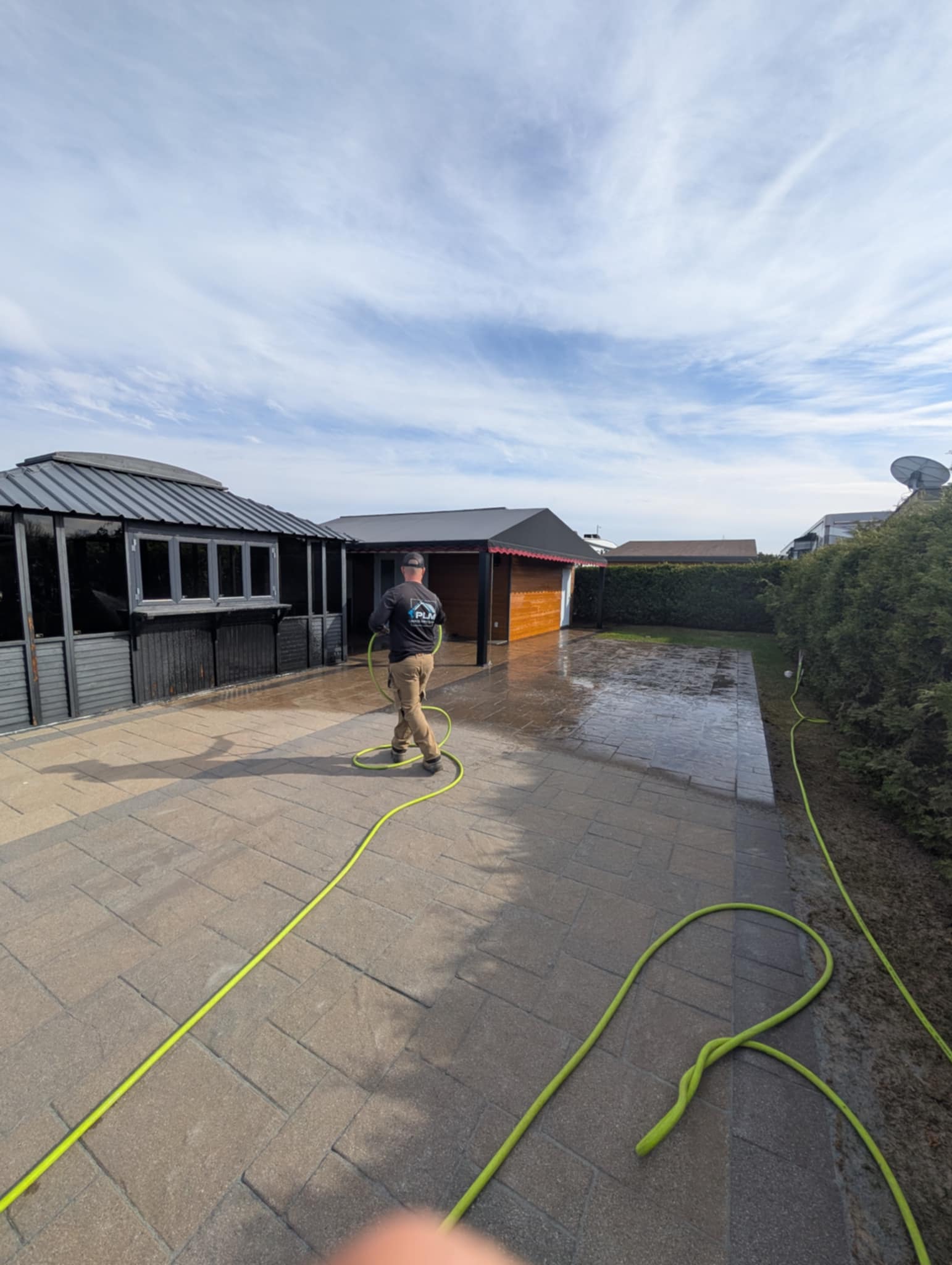 nettoyage pavé uni Québec