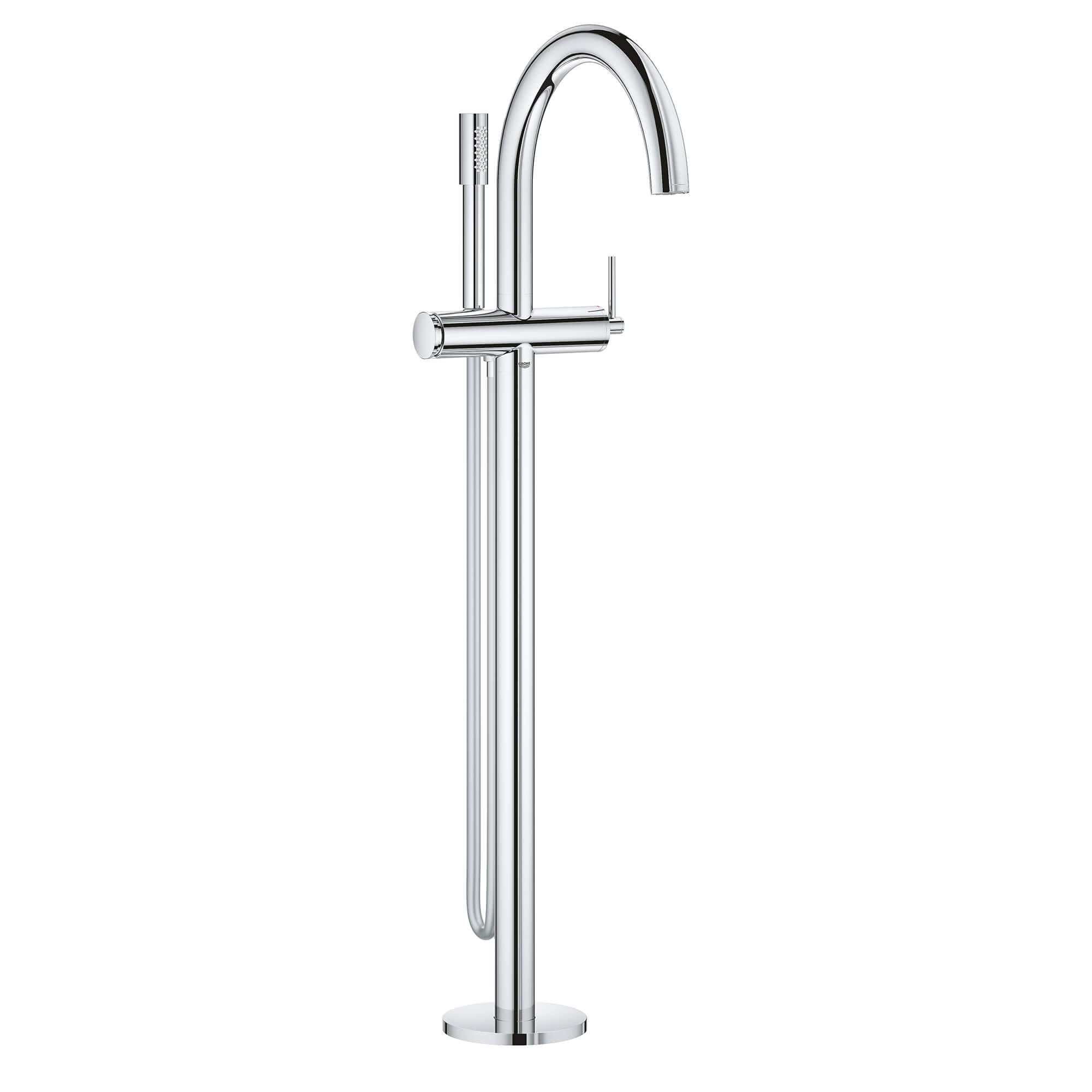 Grohe Atrio Floor-Mounted Tub Filler with Hand Shower