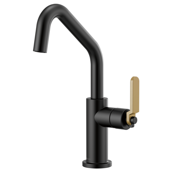 BRIZO - LITZE® Bar Faucet with Angled Spout and Industrial Handle