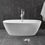 Thumbnail: 67 In Freestanding Bathtub - Acrylic Pure White