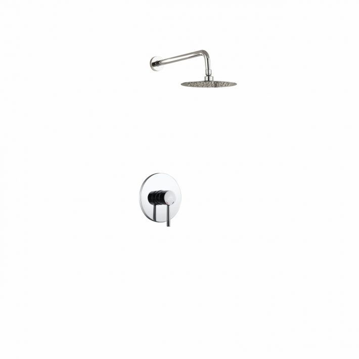 AQUA RONDO SHOWER SET W/ 8″ RAIN SHOWER