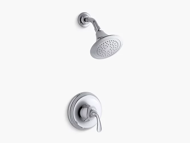 Kohler FORTE® SCULPTED - Rite-Temp® Shower Trim w/ 2.5 GPM Showerhead