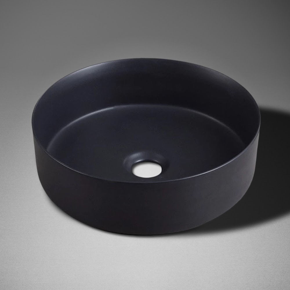 DM Bath - 4.5″ ARI BLACK Circular Vessel Sink