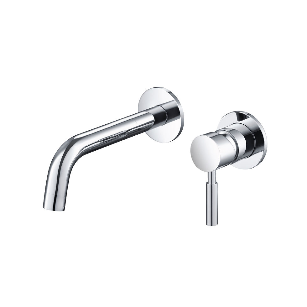 ISENBERG 100.1800 – Single Handle Wall Mounted Bathroom Faucet