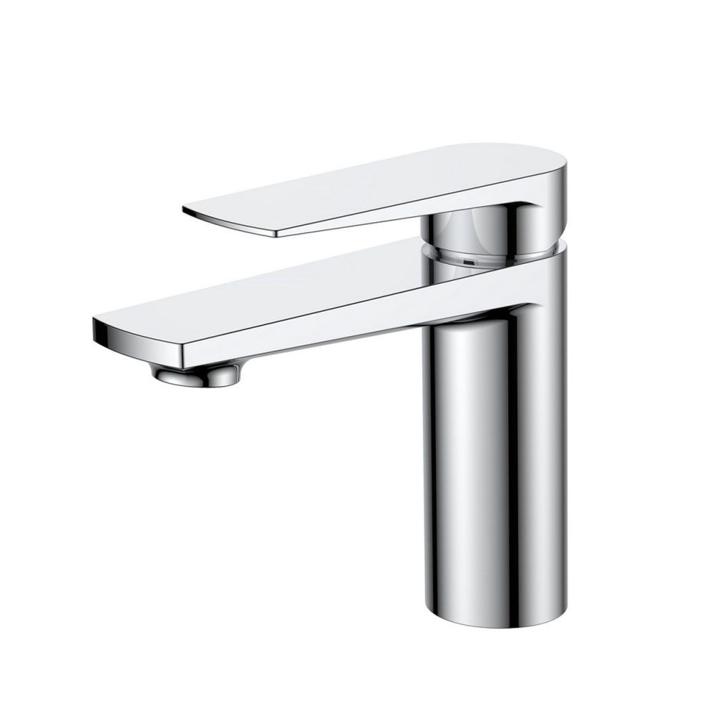 AQUA LETTI SINGLE LEVER WIDE SPREAD BATHROOM VANITY FAUCET – CHROME
