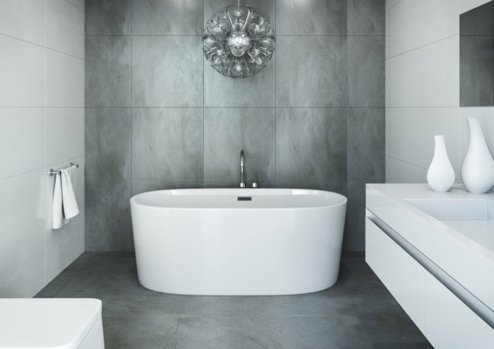 Ilusa™ 59 ½” Freestanding Bath