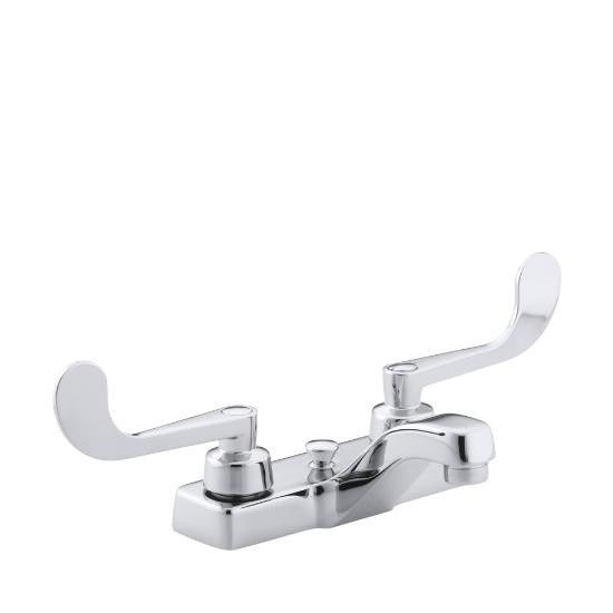 Kohler Triton Centerset Lavatory Faucet With Wristblade Lever Handles