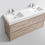 Thumbnail: 60″ BLISS - Nature Wood - Double Sink Freestanding Vanity