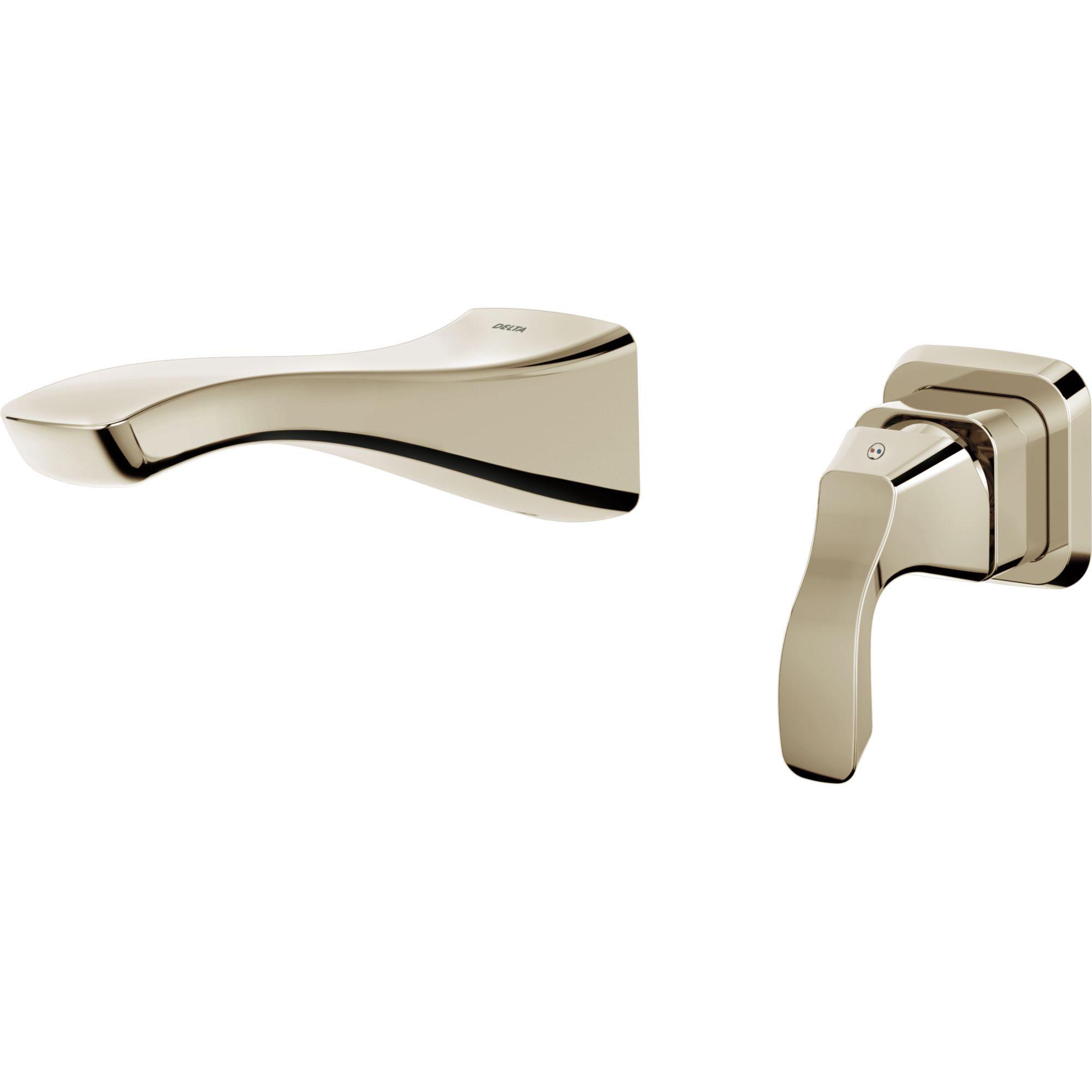 Delta - TESLA® Single Handle Wall Mount Bathroom Faucet Trim