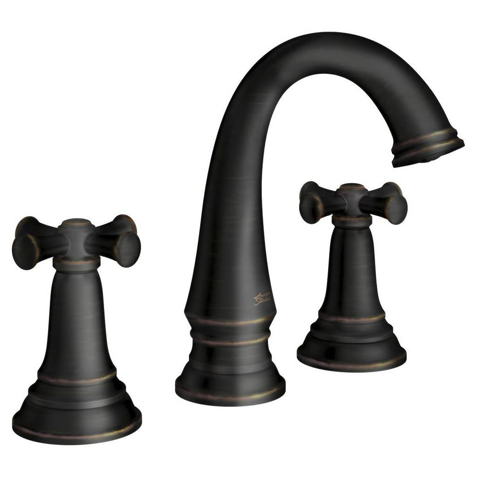 AMERICAN STANDARD Delancey Widespread Faucet with Cross Handles