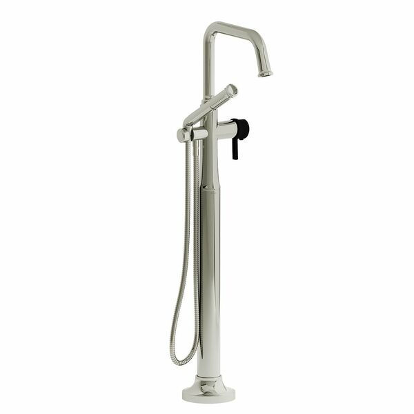 Riobel Momenti 2-Way Type T (Thermostatic) Coaxial Floor-Mount Tub Filler