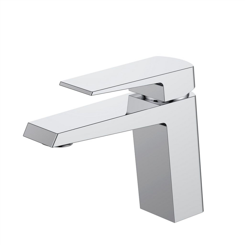AQUA CHIARO SINGLE LEVER WIDE SPREAD BATHROOM VANITY FAUCET – CHROME