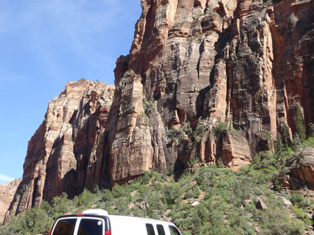 Exploring National Parks - and Sleeping in the GoneCamper Full-size Van.