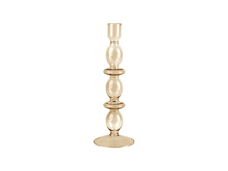Bougeoir design en verre - Present Time