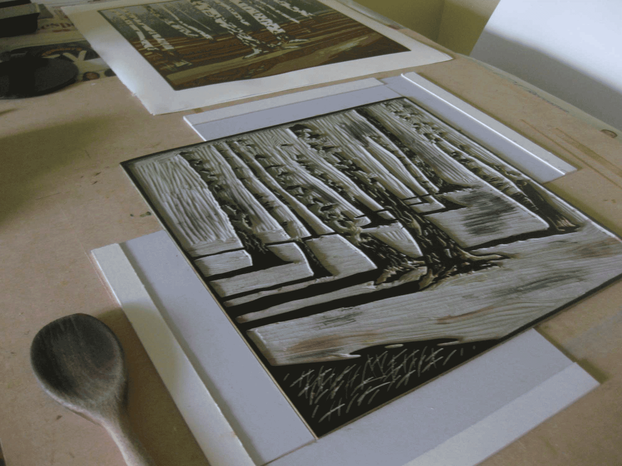 Showing the methods of relief printing employed by David Brown