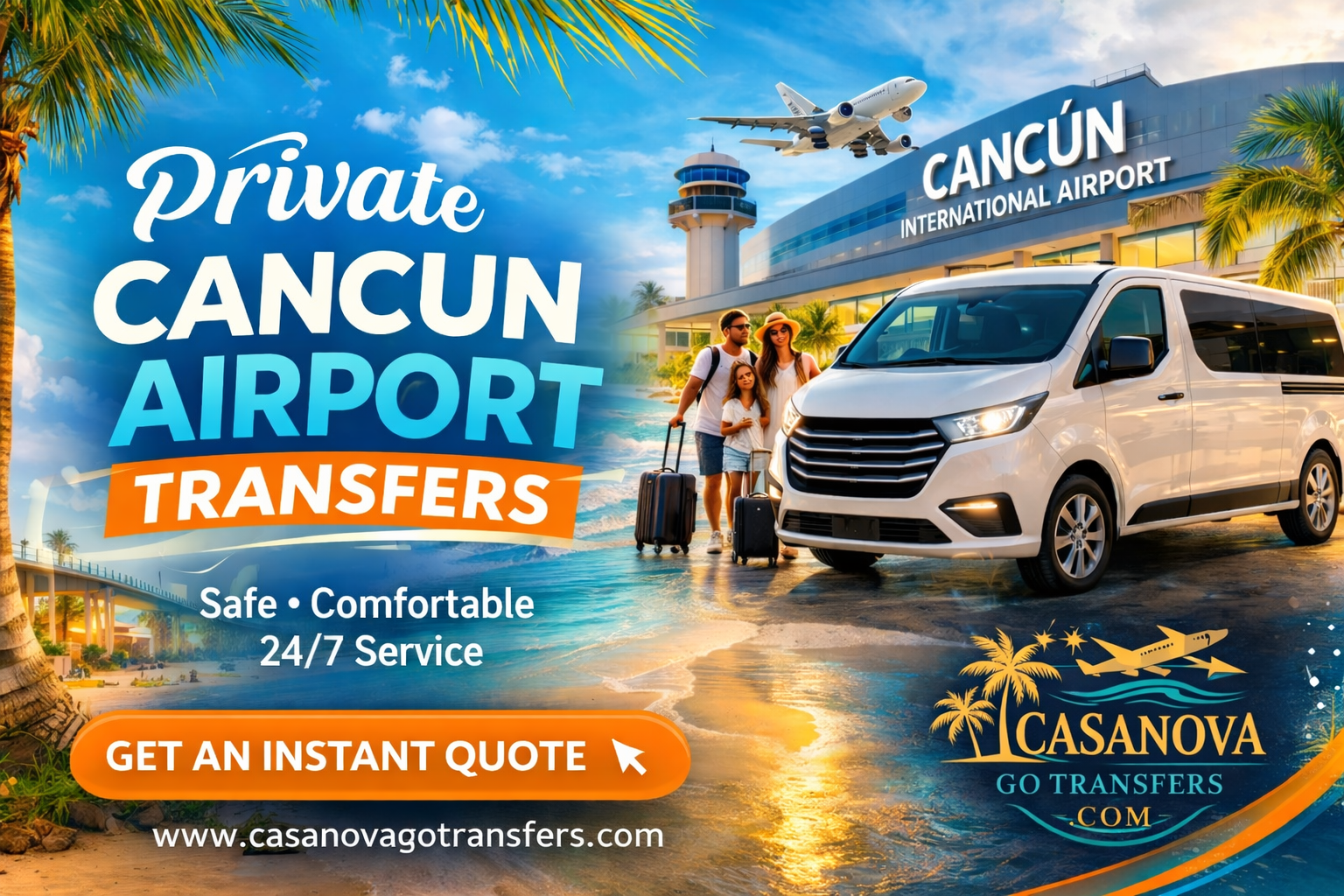 Airport Pickup Information | Casanova Go Transfers