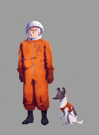 Character art for "To The Stars" short film (2022).