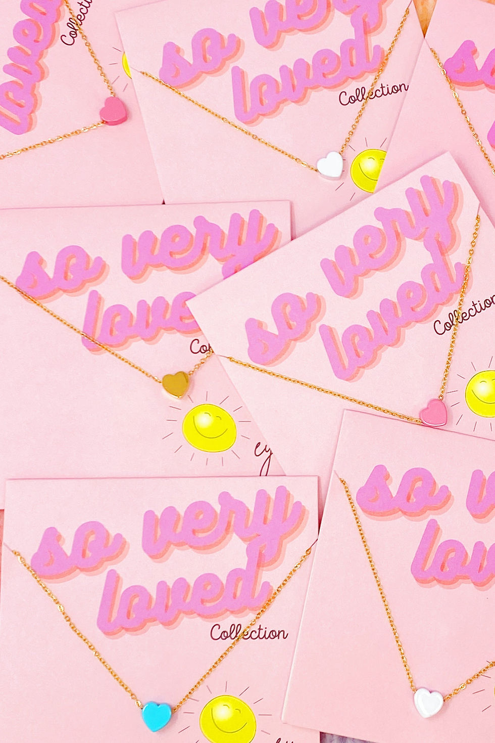 Thumbnail: So Very Loved Heart Necklace