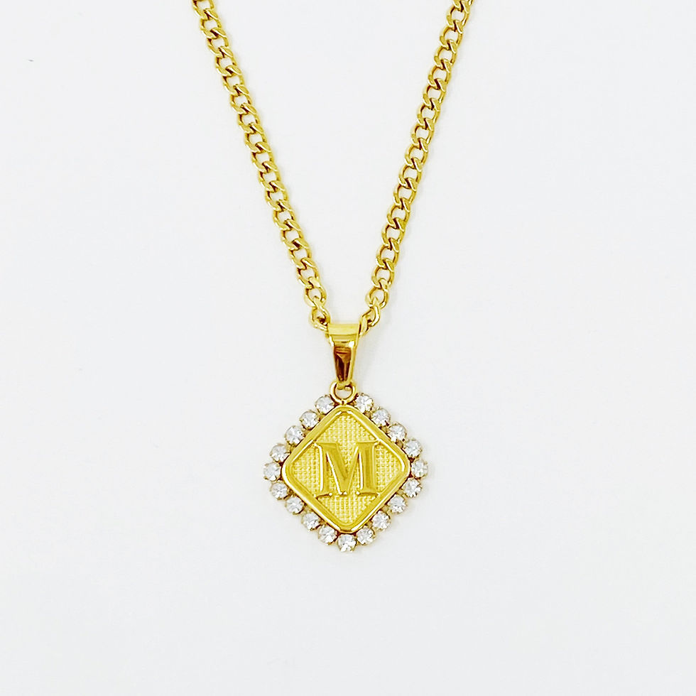 Thumbnail: Aztec Delight Initial Necklace