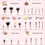 Thumbnail: 25pcs Pro Rose Gold Makeup Brushes Set