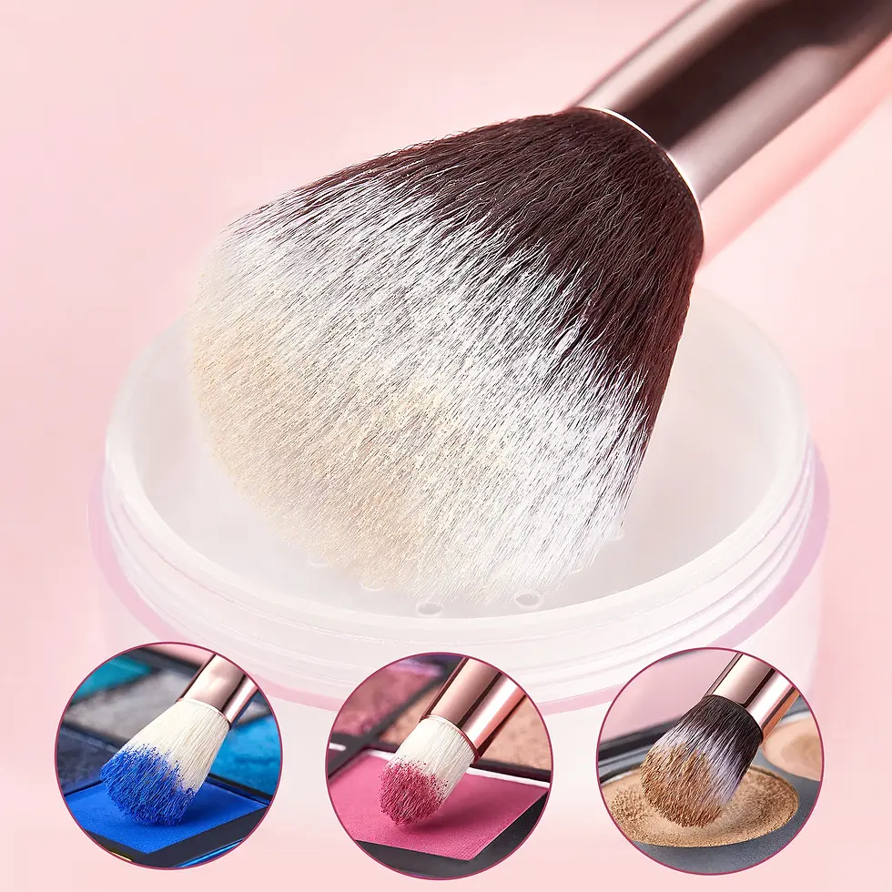 Thumbnail: 25pcs Pro Rose Gold Makeup Brushes Set