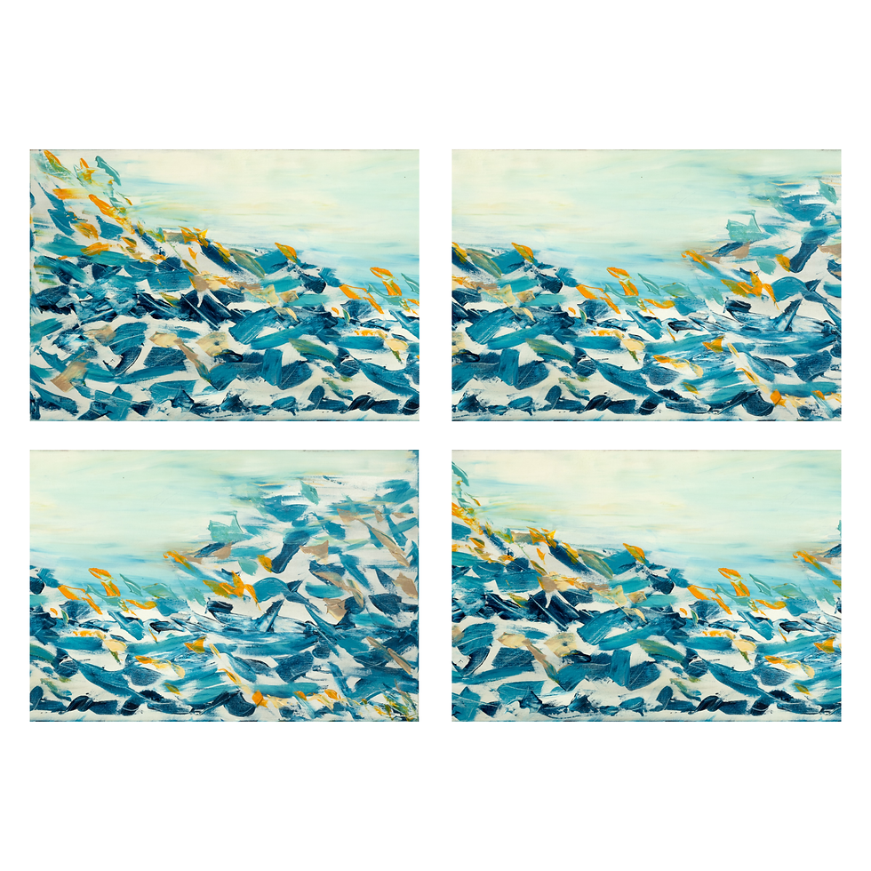 תמונה ממוזערת: פלייסמנטים לשולחן אוכל - סט של 4