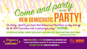 Kick off Convention with us on Friday, April 6!