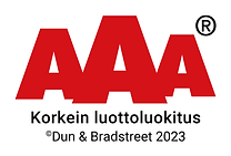 Korkein AAA-luottoluokitus