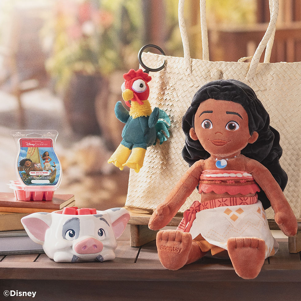 Embrace the Ocean with The Disney Scentsy Moana Collection