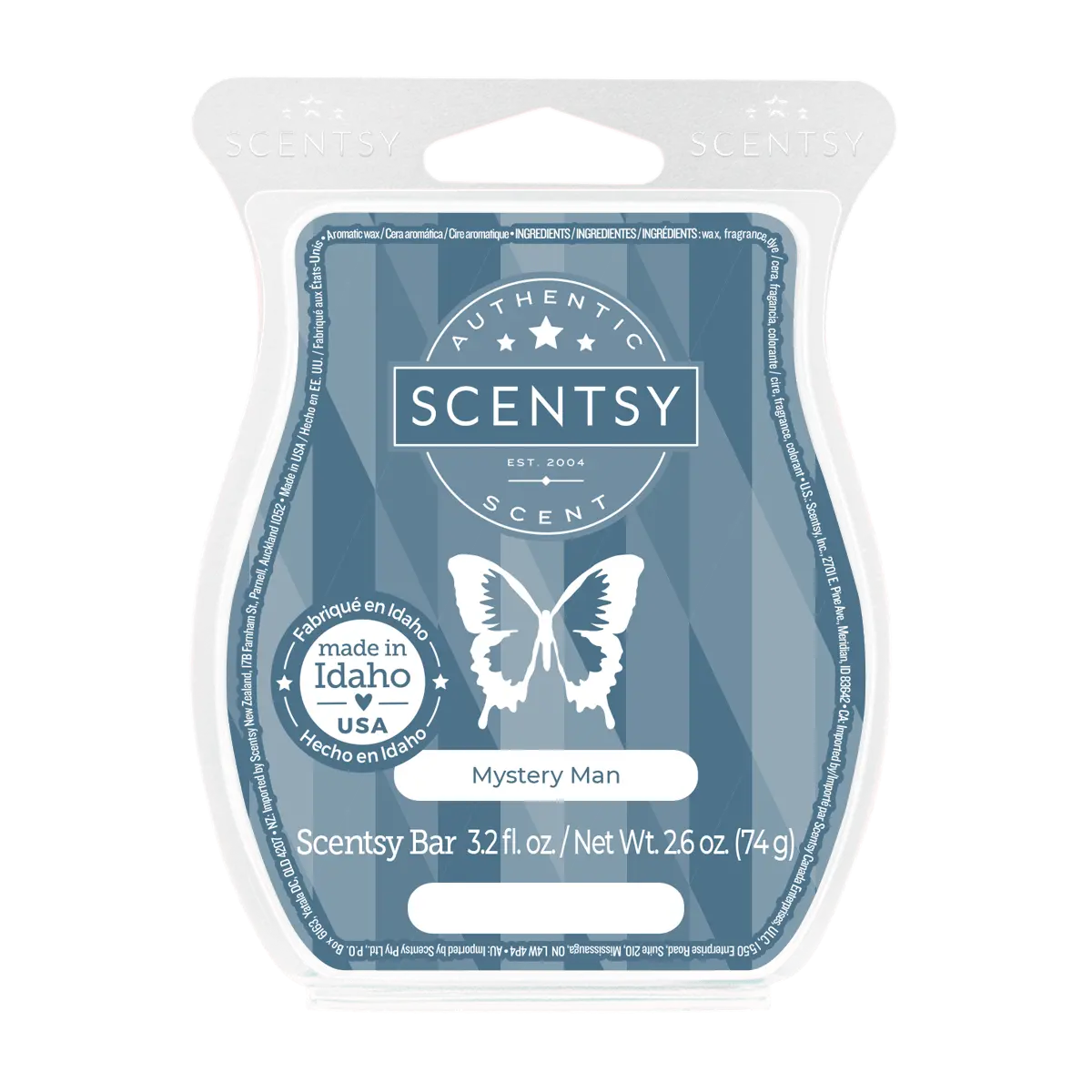 Scentsy Mystery Man Scent