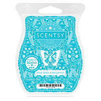 Blue Skies and Bergamot Scentsy Bar