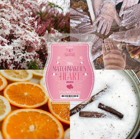 The Scentsy Jane Austen Wax Collection